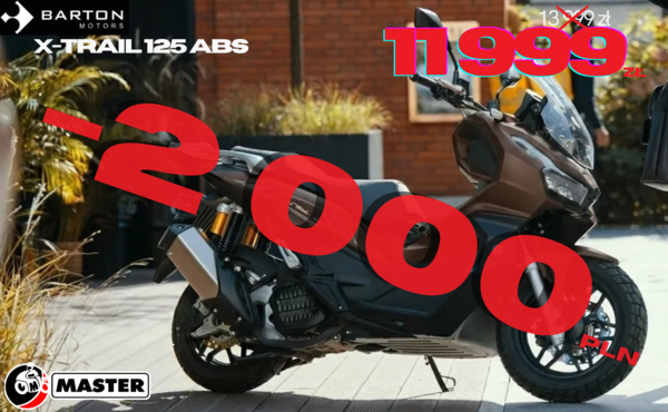 MEGA PROMO! Barton x-Trail 125 ABS